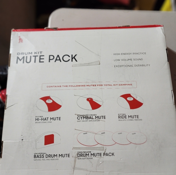 Evans drum kit SoundOff Box Set, Standard size - Picture 9 of 15